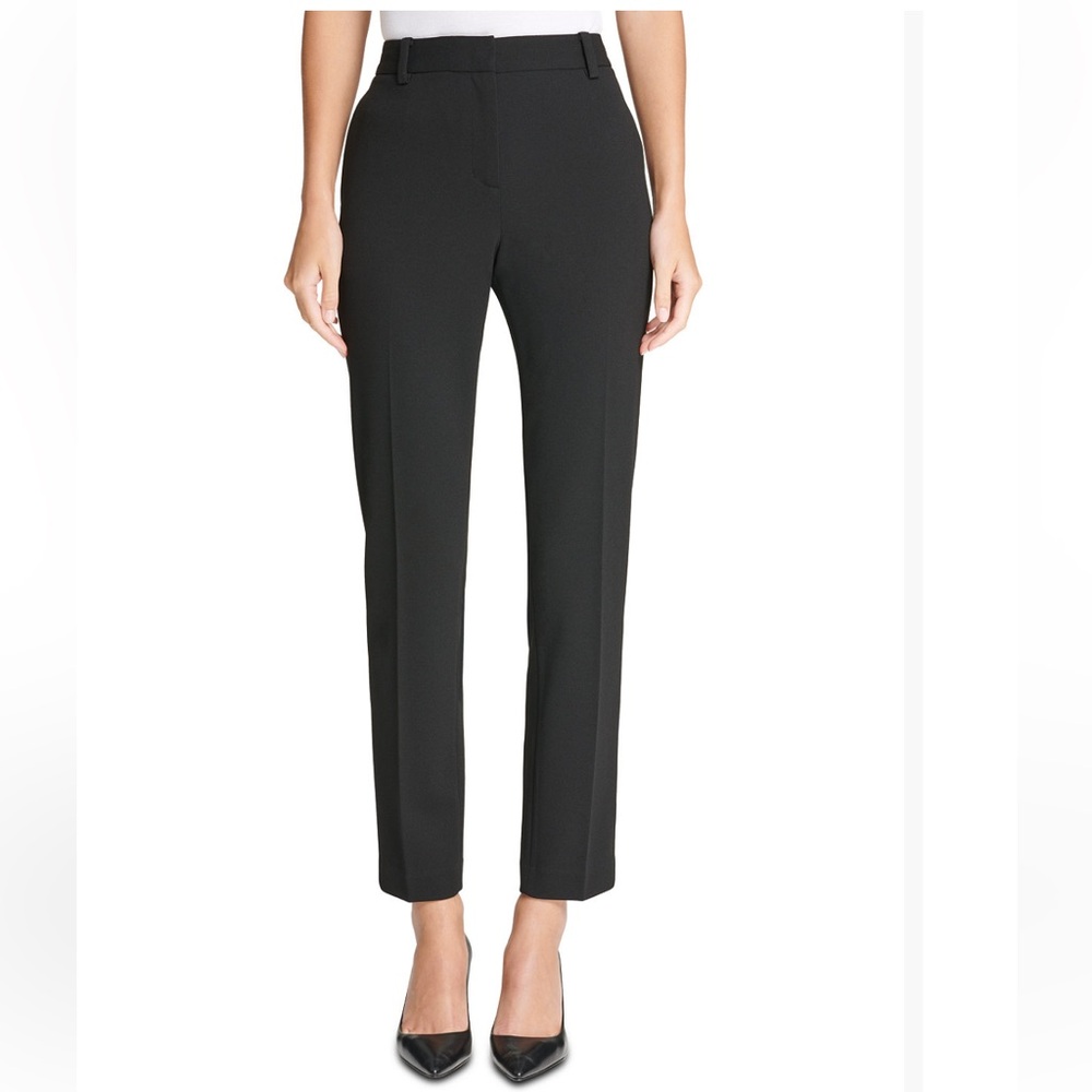 DKNY Black Straight Leg Women's Slacks